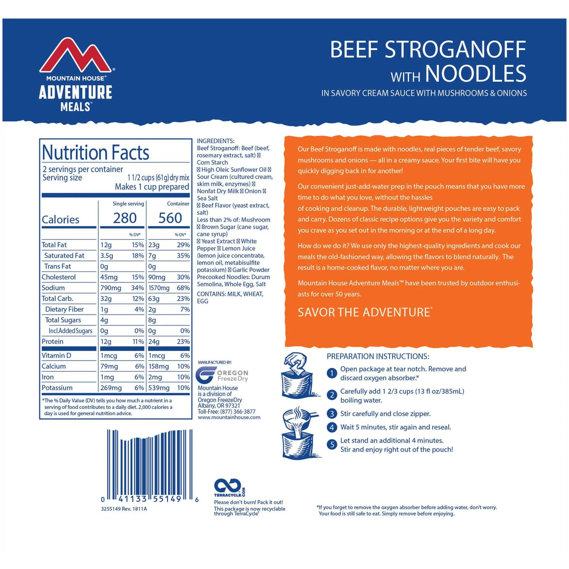 Beef Stroganoff With Noodles