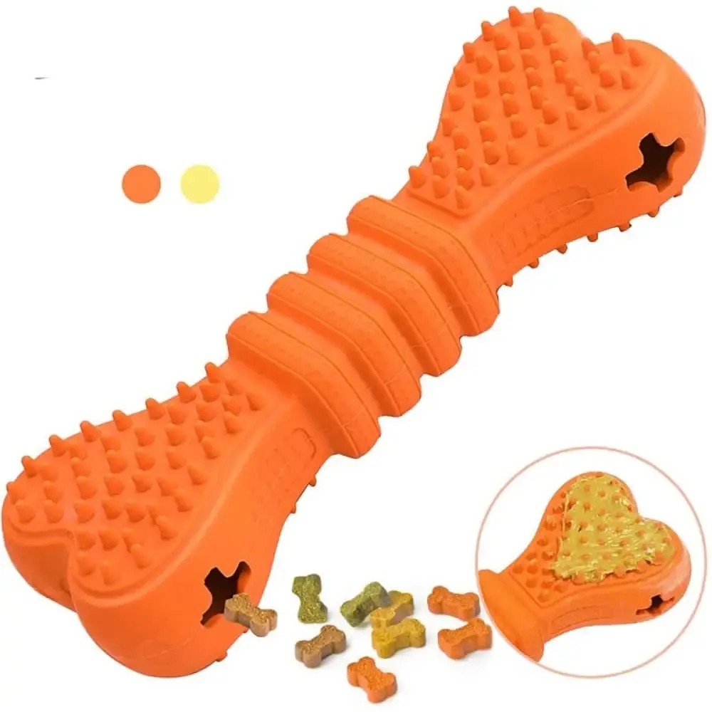 Bite Resistant Safe Food Dispensing Rubber Dog Chew Toys for Small Medium Large Dogs