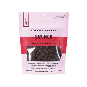 Bocces Bakery Dog Training Say Moooo 6oz (3pack)