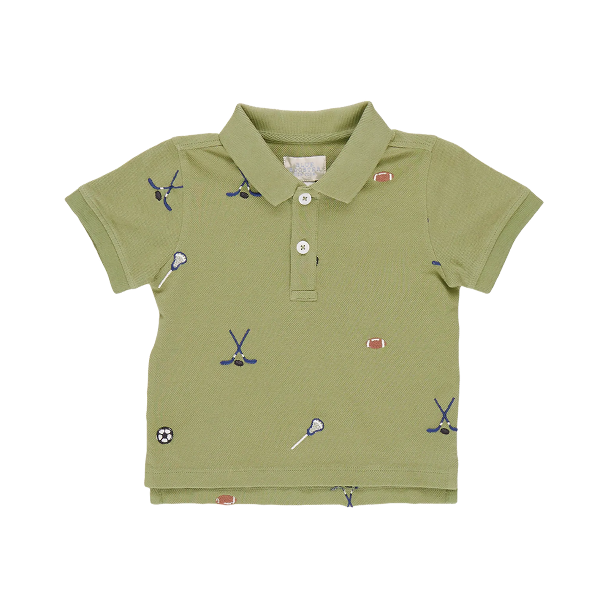 Boys Alec Shirt - Sports Embroidery