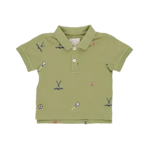 Boys Alec Shirt - Sports Embroidery