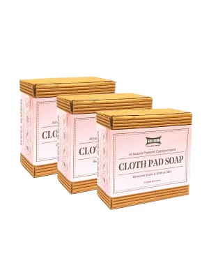 Goli Soda All Natural Probiotics Cloth Pad and Diaper Soap Pack Of Three