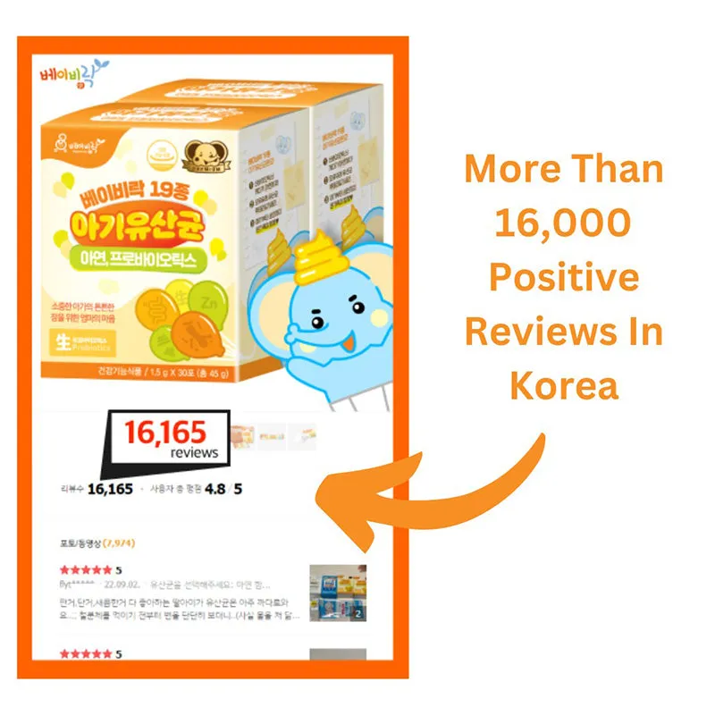 Kids Premium 19 Probiotics (Shine Muscat Flavour) 2302BR03