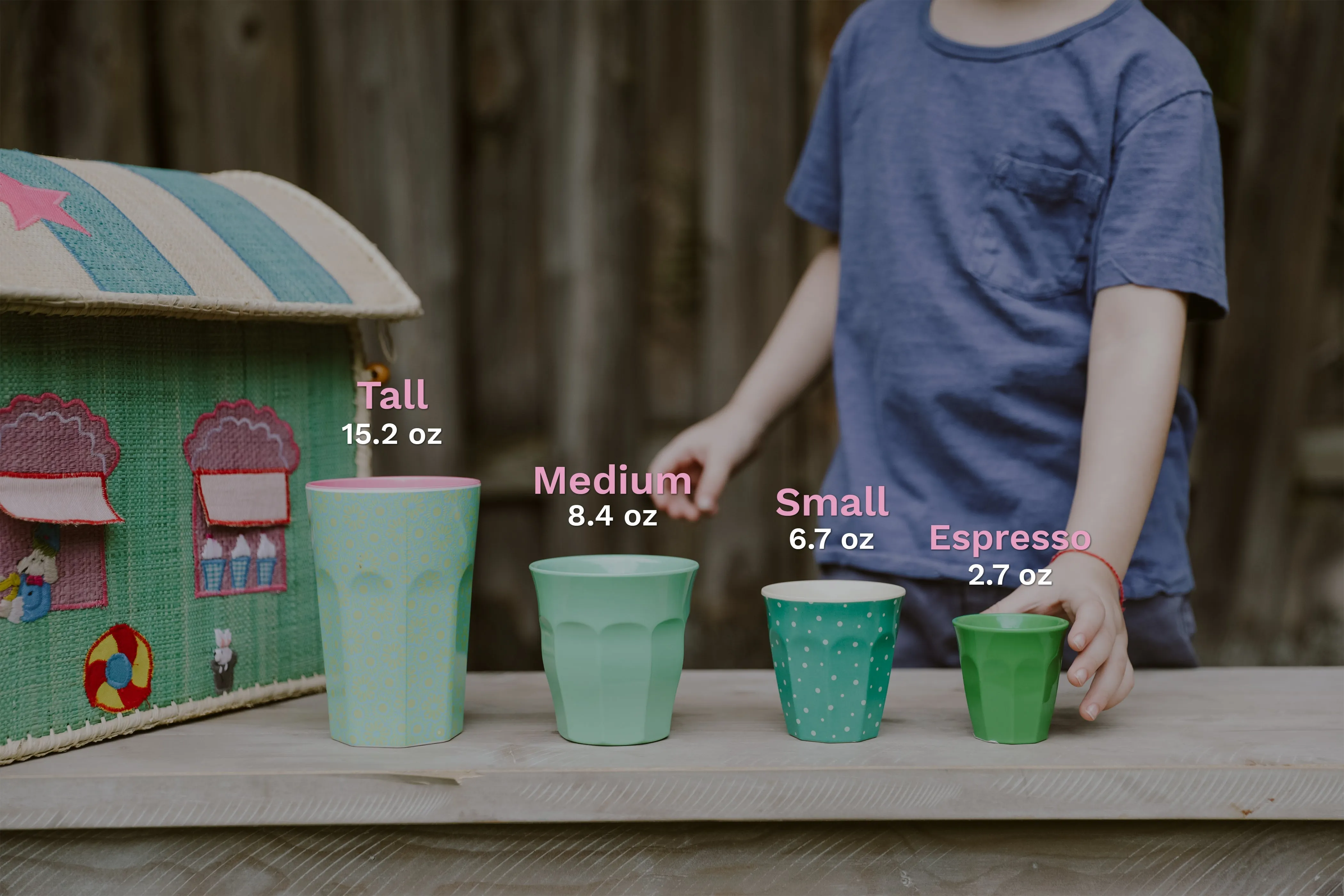 Melamine Cup - Small | Monkey Print