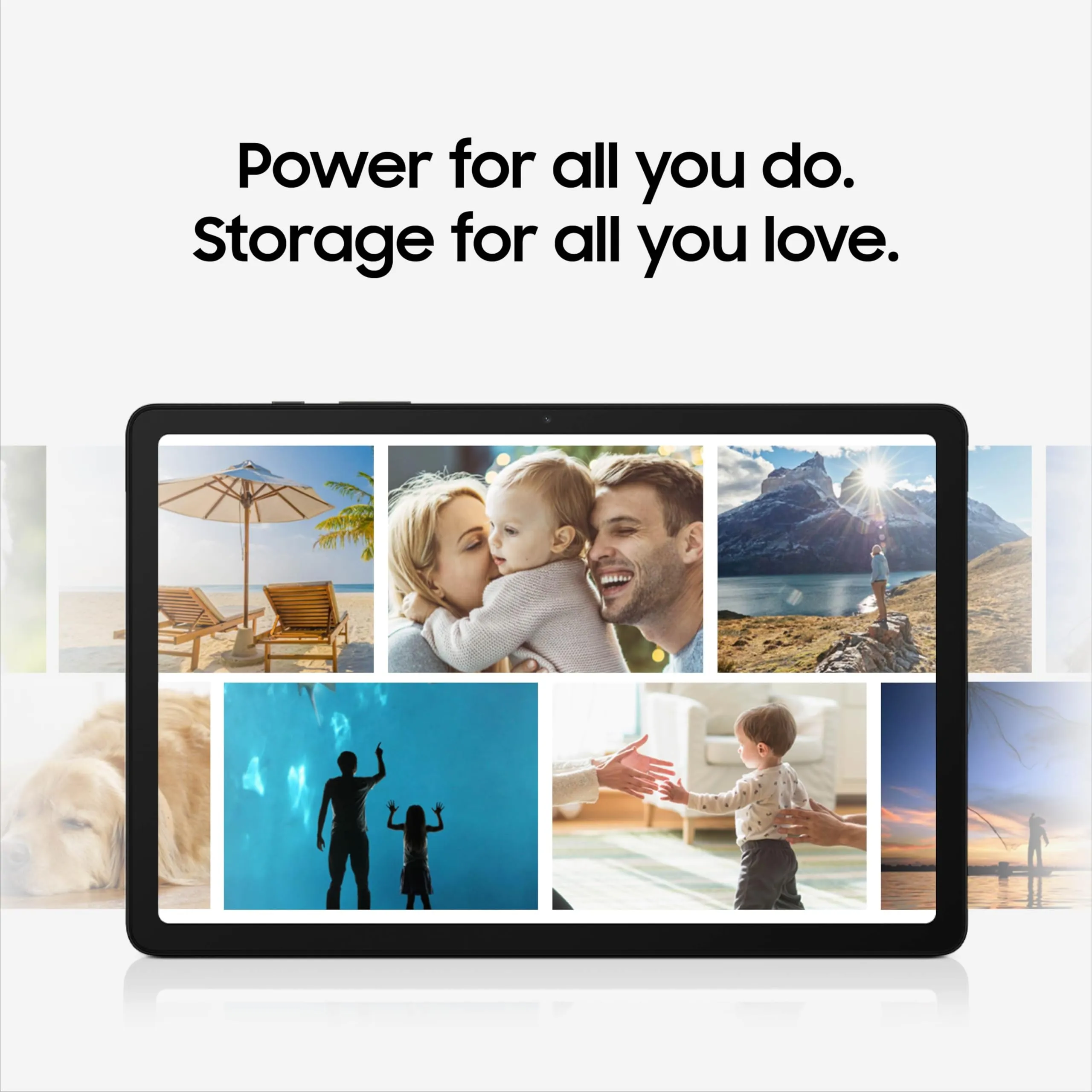 Samsung Galaxy Tab A9  Plus 11 128GB Android Tablet, Big Screen, Quad Speakers, Upgraded Chipset, Multi Window Display, Slim, Light, Durable, Kids Friendly Design, US Version, 2024, Silver