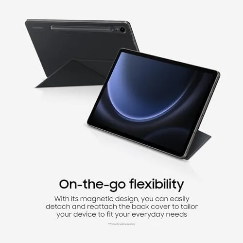 SAMSUNG Galaxy Tab S9 FE  Plus 12.4 128GB Android Tablet, Long Battery Life, Powerful Processor, S Pen, 8MP Camera, Lightweight Durable Design, Expandable Storage, US Version, 2023, Lavender