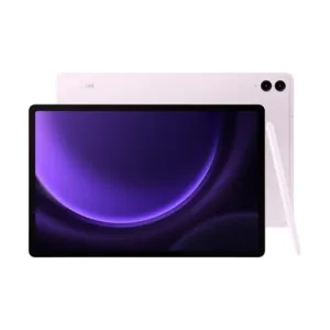 SAMSUNG Galaxy Tab S9 FE  Plus 12.4 128GB Android Tablet, Long Battery Life, Powerful Processor, S Pen, 8MP Camera, Lightweight Durable Design, Expandable Storage, US Version, 2023, Lavender