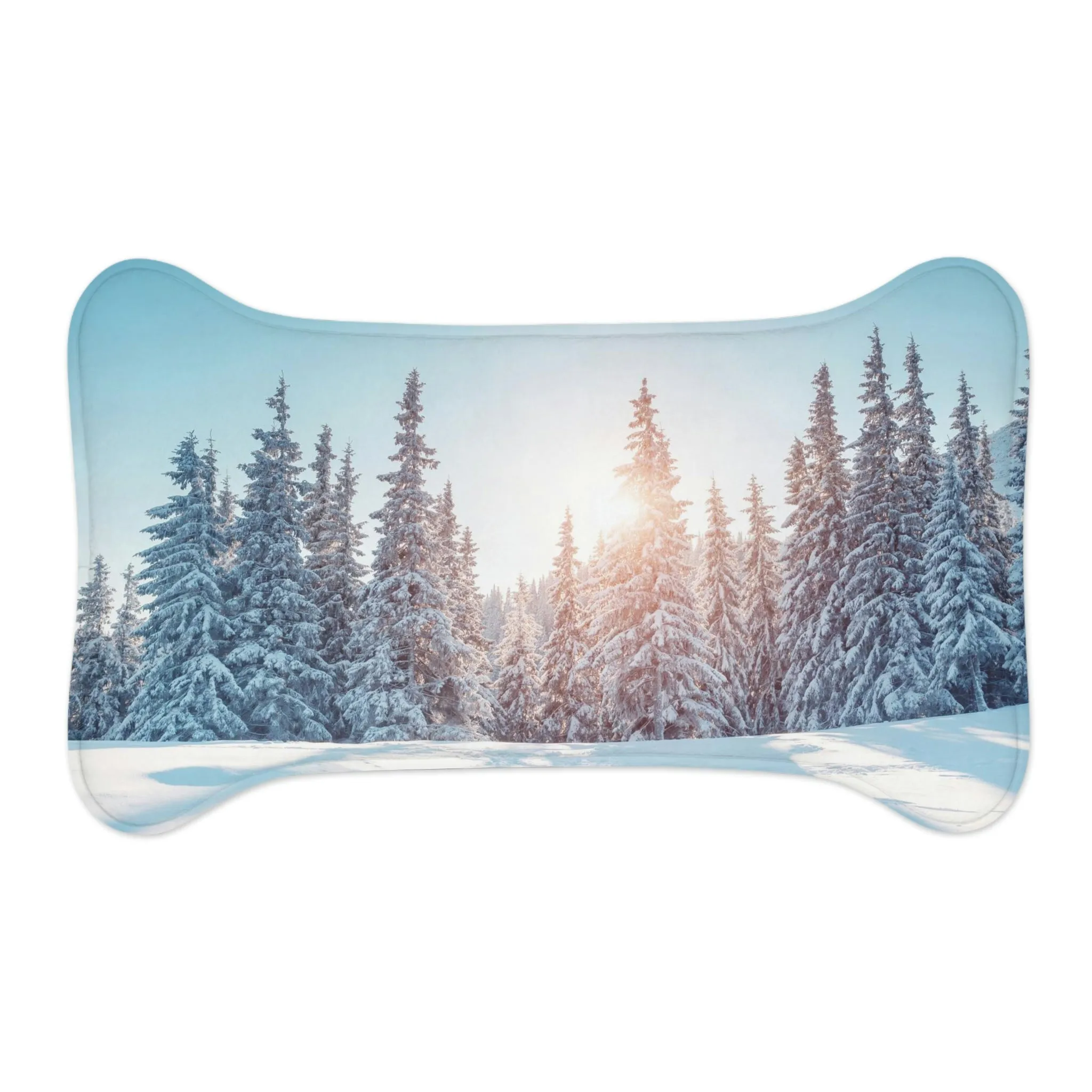 Snowscape - Pet Feeding Mats