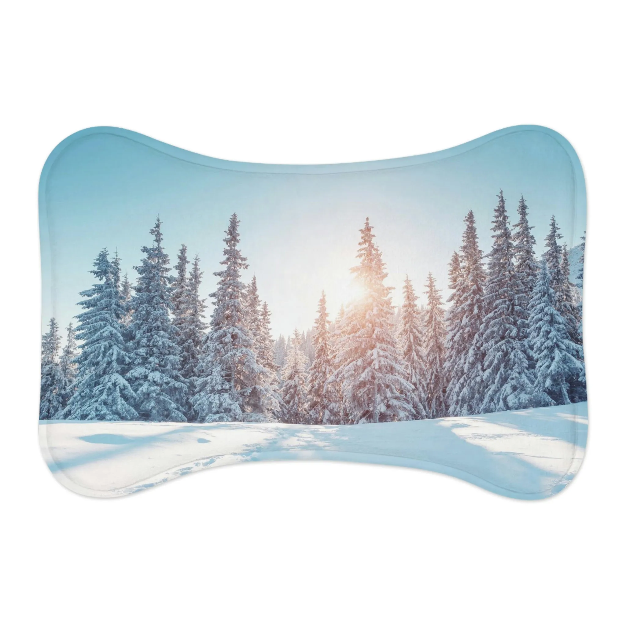 Snowscape - Pet Feeding Mats