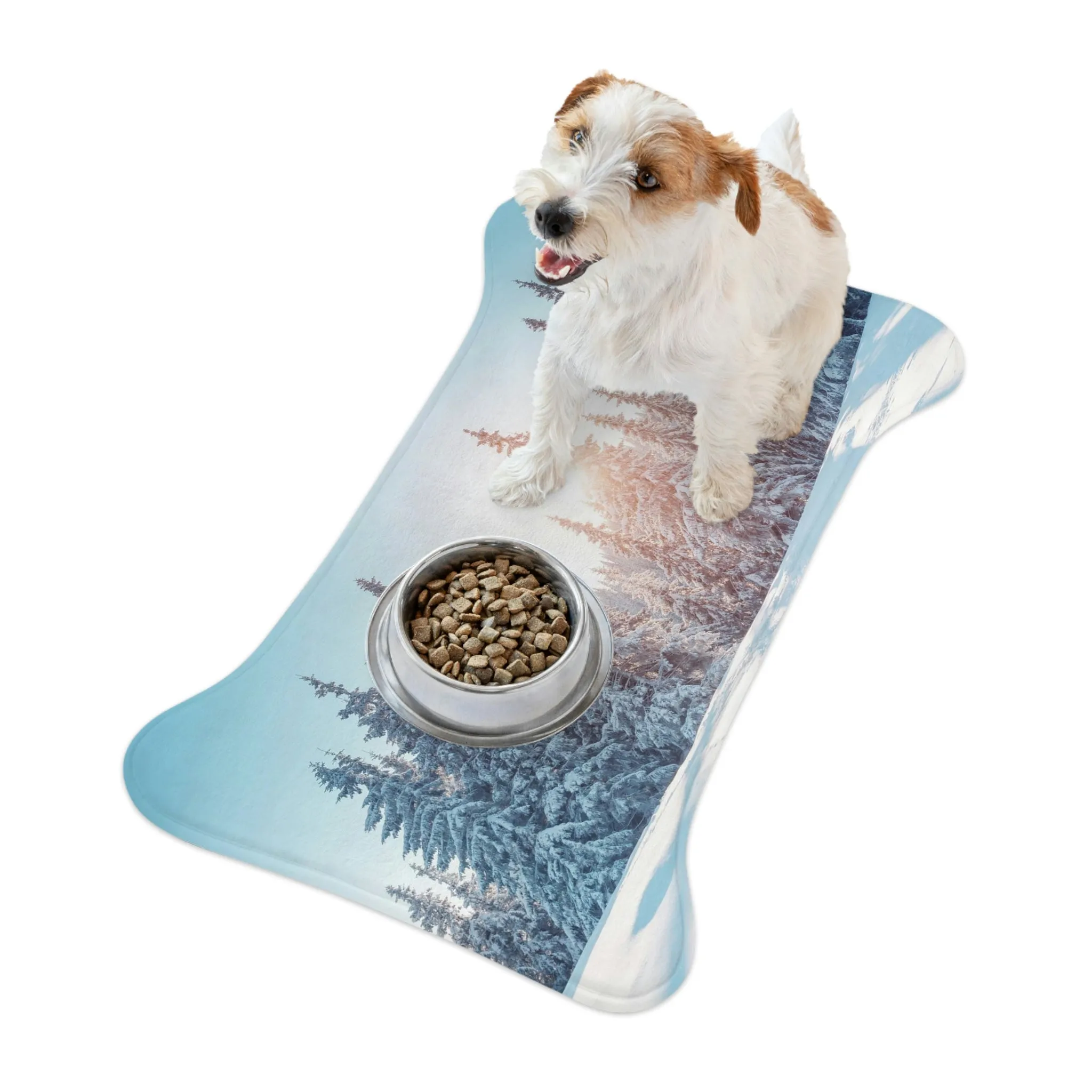 Snowscape - Pet Feeding Mats