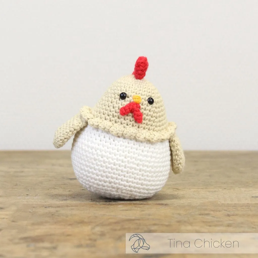 Tina the Chicken Crochet Kit